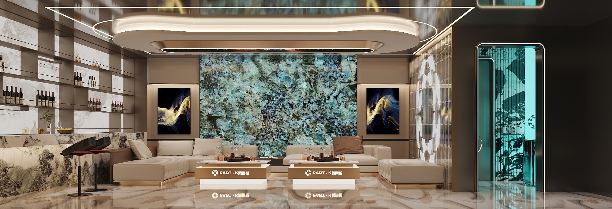 2025郑州设计周暨空间设计大赛优秀作品赏析丨最佳创意奖张海佩：孟州紫荆花PART·K之钢铁丛林的摩登觉醒