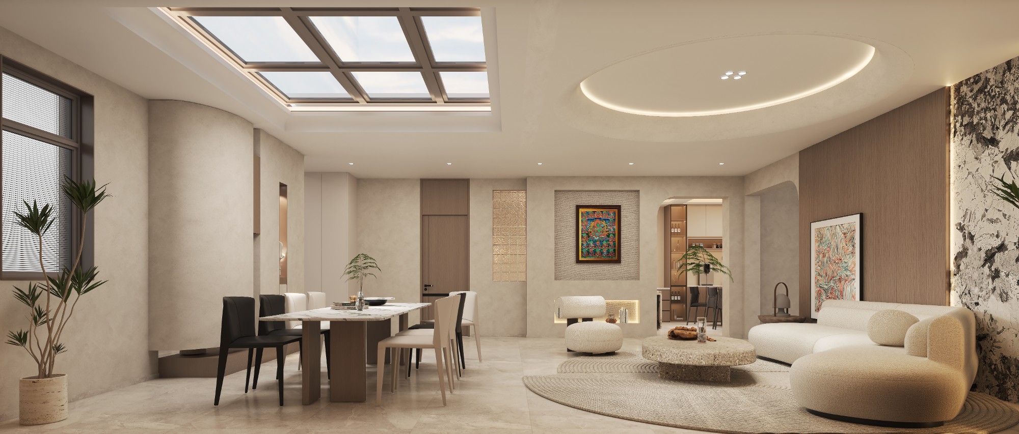 2025郑州设计周暨空间设计大赛优秀作品赏析丨最佳视觉奖郎洁：西藏别墅